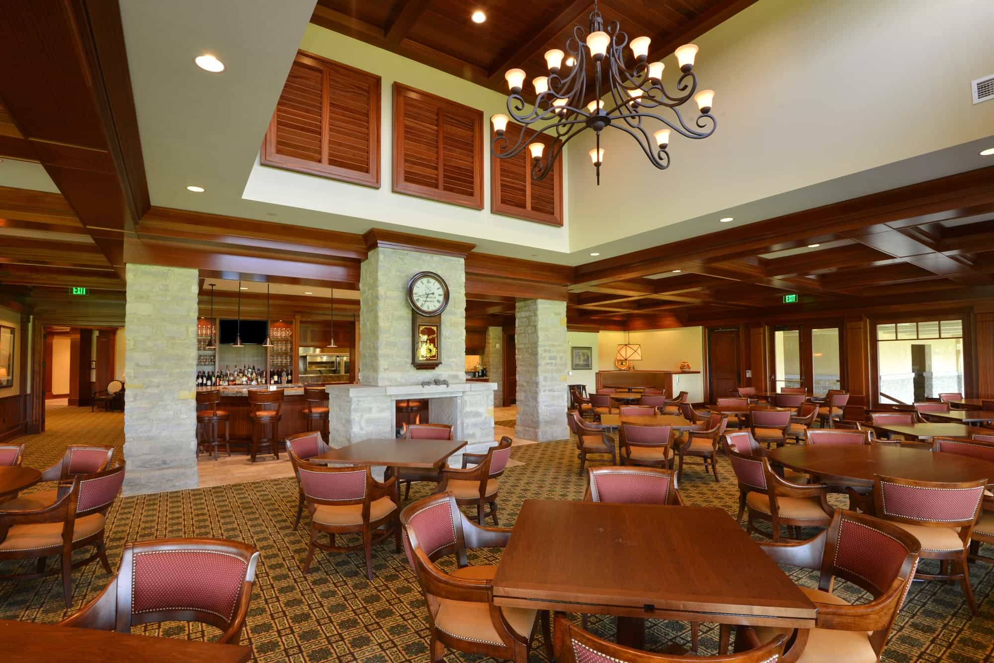 Clubhouse-dining-interior-(3) - Ruscilli Construction Co., Inc.